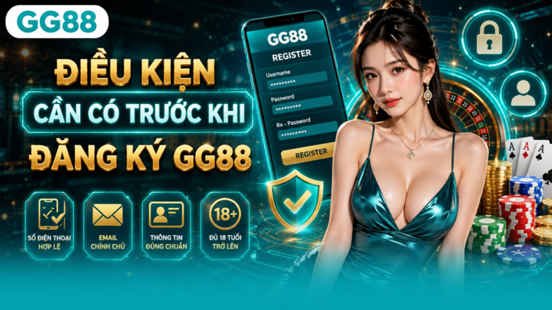 Điều kiện cần có trước khi đăng ký GG88