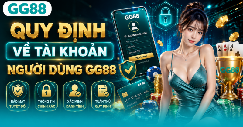 Quy định về tài khoản người dùng GG88