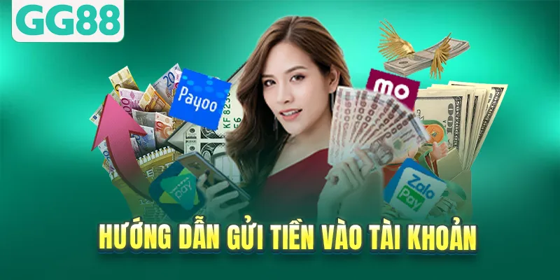 Hướng dẫn nạp tiền GG88 chi tiết Hướng dẫn nạp tiền GG88 chi tiết