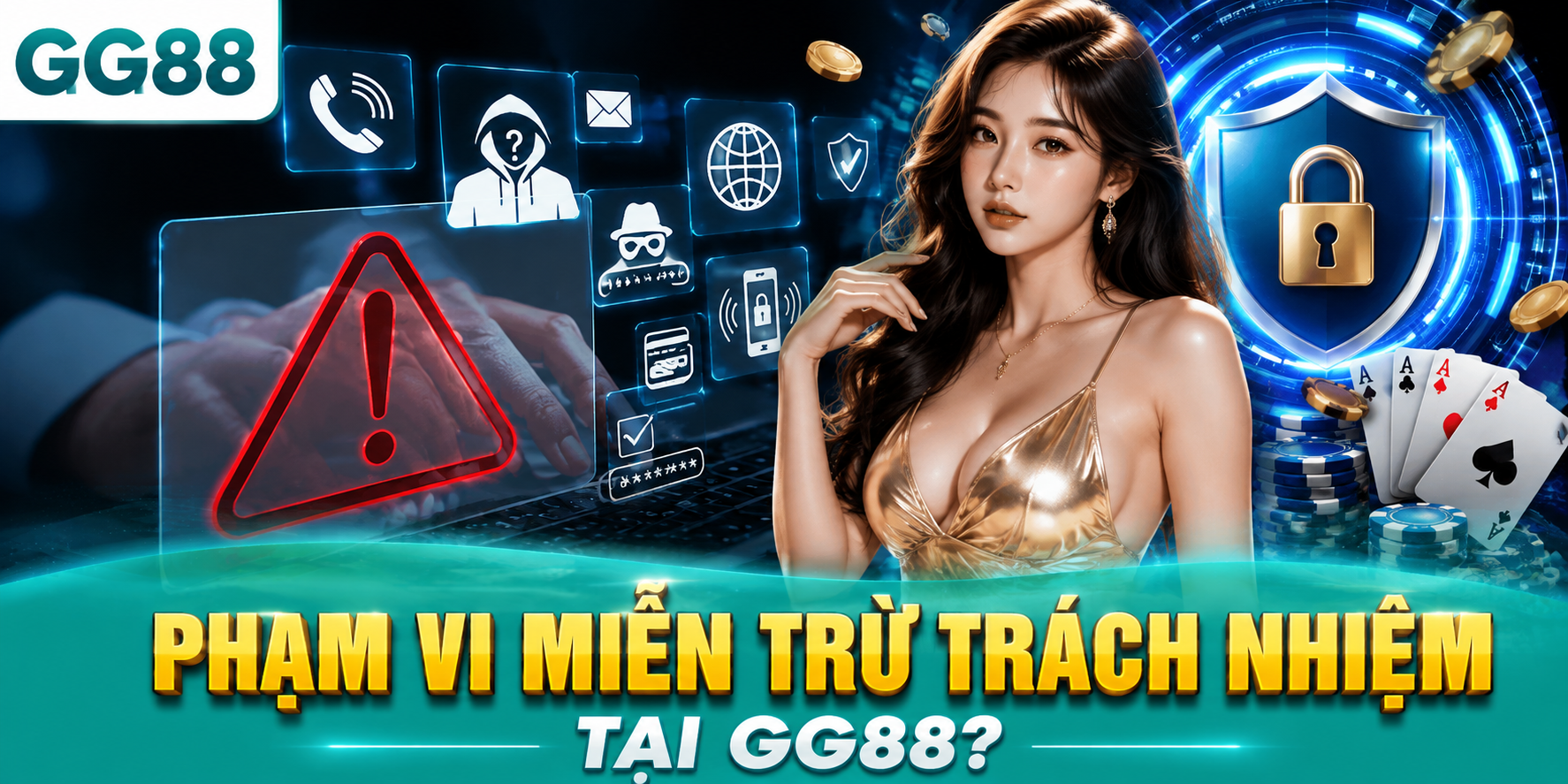 phạm vi miễn trừ trách nhiệm tại GG88