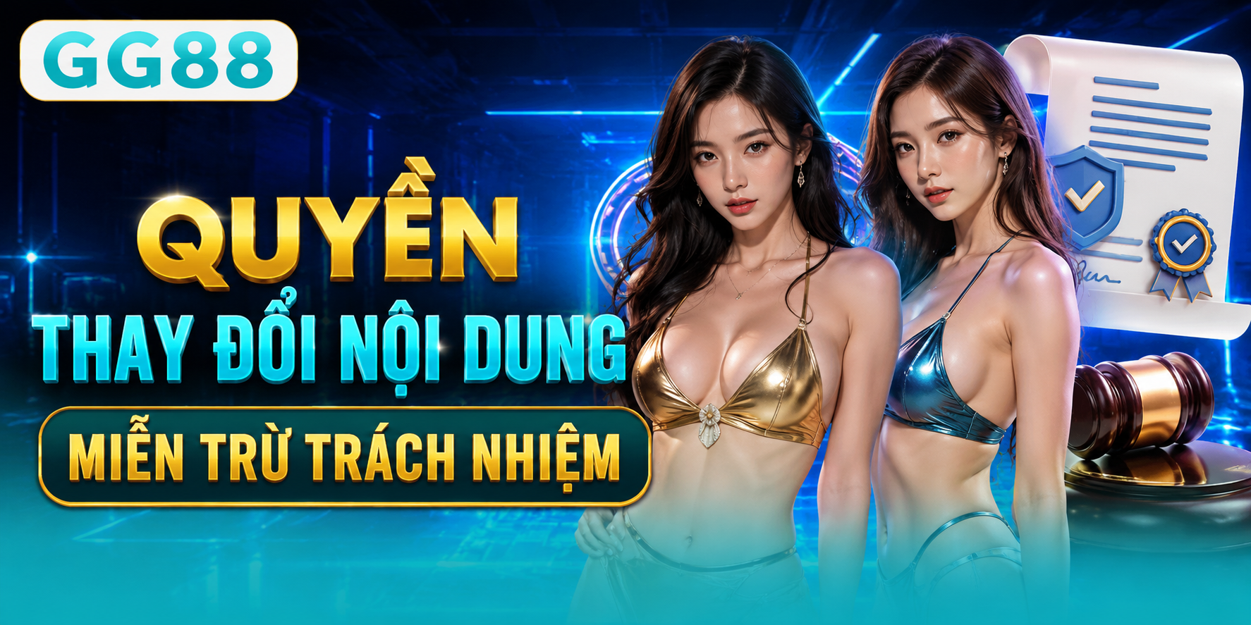 quyền thay đổi nội dung miễn trừ trách nhiệm